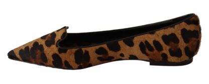 Dolce & Gabbana - Elegant Leopard Print Flats