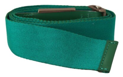 GF Ferre - Elegant Green Adjustable Cotton Belt