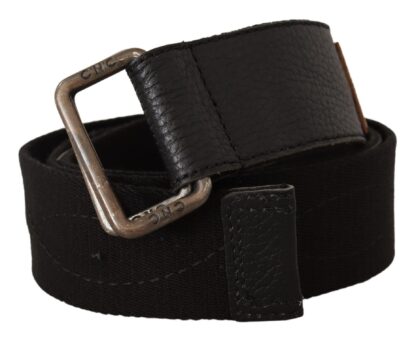 Costume National - Elegant Cotton-Leather Blend Fashion Belt