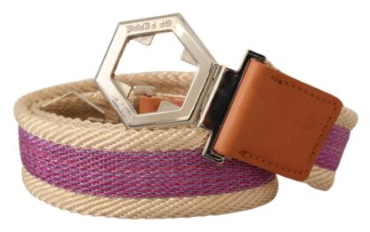 GF Ferre - Elegant Multicolor Leather Fashion Belt