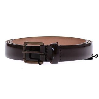 GF Ferre - Elegant Brown Leather Fashion Belt