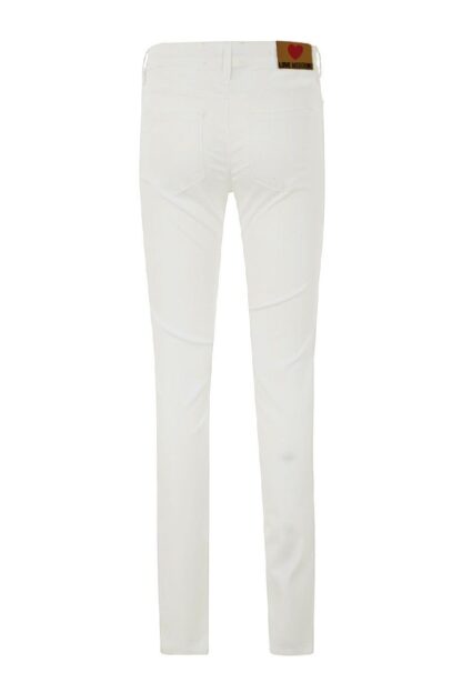 Love Moschino - White Cotton Women's Jeans