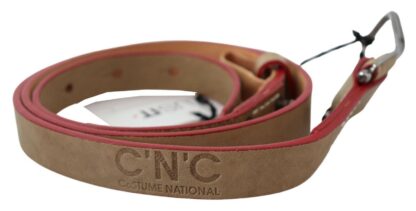 Costume National - Beige Leather Fashion Belt