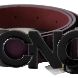 Costume National - Elegant Blood Red Leather Belt