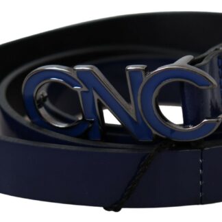 Costume National - Elegant Leather Fashion Belt in Rich Brown