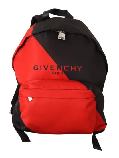 Givenchy - Sleek Urban Backpack in Black and Red