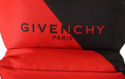 Givenchy - Sleek Urban Backpack in Black and Red