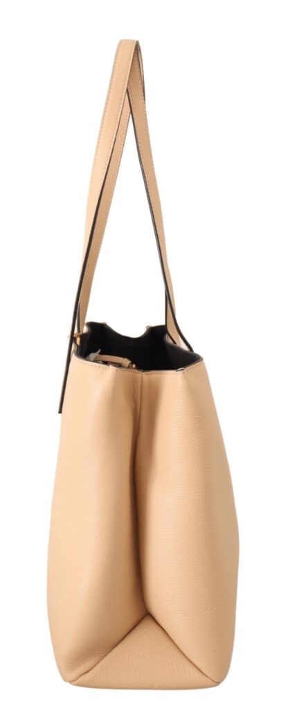 Versace - Chic Nude Grainy Leather Tote