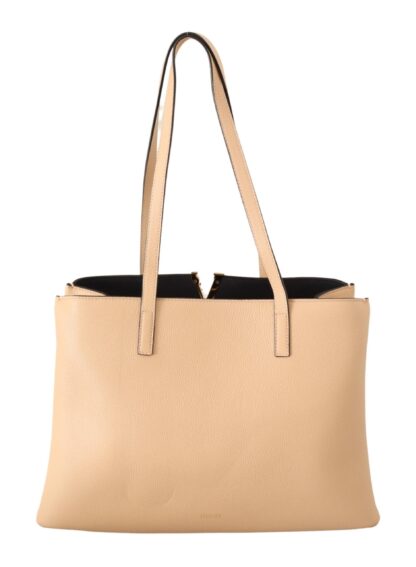 Versace - Chic Nude Grainy Leather Tote