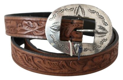 Ralph Lauren - Classic Brown Leather Western Belt