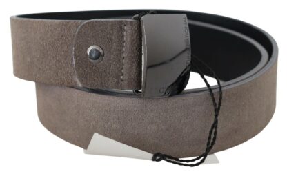 Costume National - Classic Brown Leather Adjustable Belt