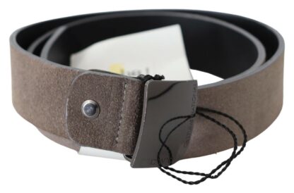 Costume National - Classic Brown Leather Adjustable Belt