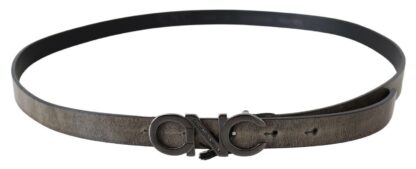 Costume National - Elegant Dark Brown Leather Belt