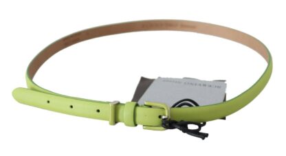 Scervino Street - Emerald Green Leather Fashion Belt