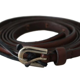 Costume National - Elegant Dual-Tone Leather Belt