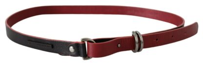 Costume National - Elegant Dual-Tone Leather Belt