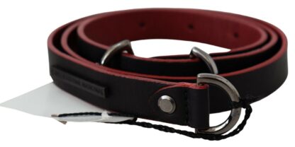 Costume National - Elegant Dual-Tone Leather Belt