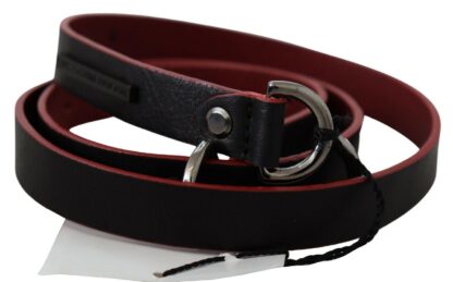 Costume National - Elegant Dual-Tone Leather Belt