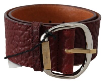 GF Ferre - Elegant Brown Leather Fashion Belt