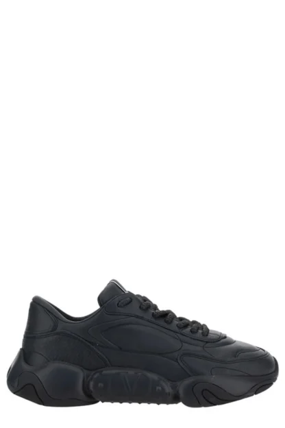 Valentino - Elevated Elegance Low-Top Leather Sneakers