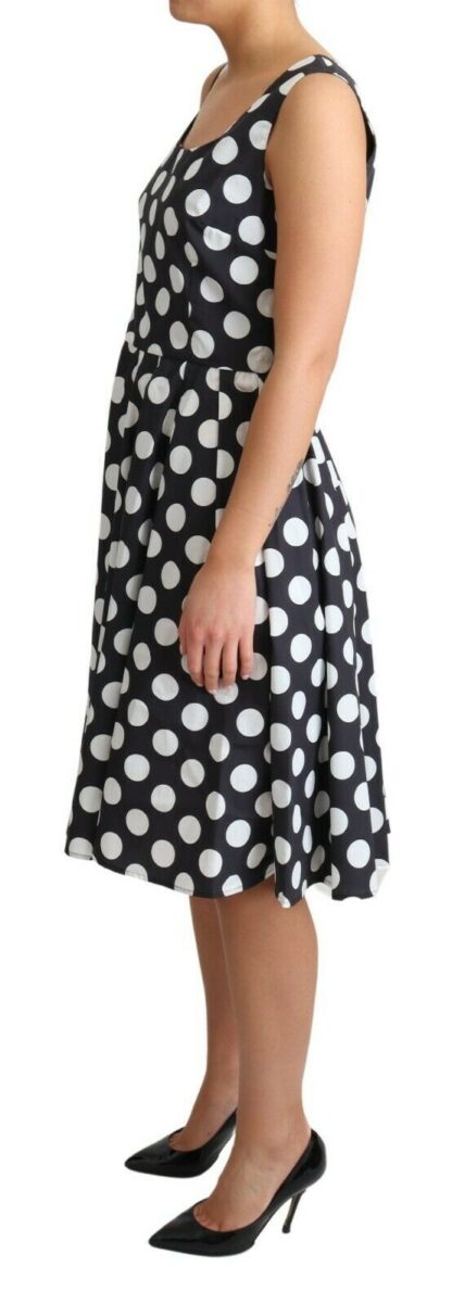 Dolce & Gabbana - Polka Dot Sleeveless A-Line Dress