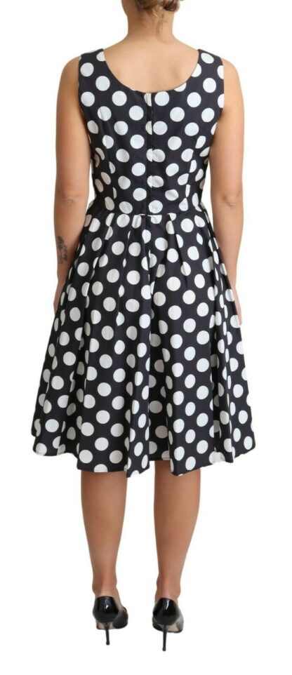 Dolce & Gabbana - Polka Dot Sleeveless A-Line Dress