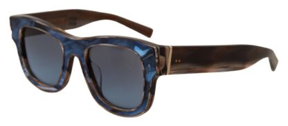 Dolce & Gabbana - Elegant Brown & Blue Gradient Sunglasses