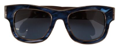 Dolce & Gabbana - Elegant Brown & Blue Gradient Sunglasses