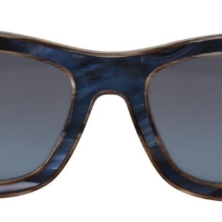 Dolce & Gabbana - Chic Black Gold Gradient Sunglasses