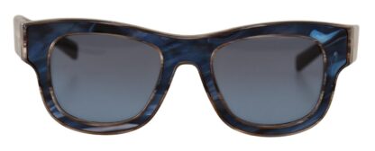 Dolce & Gabbana - Elegant Brown & Blue Gradient Sunglasses