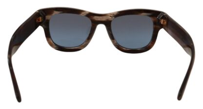 Dolce & Gabbana - Elegant Brown & Blue Gradient Sunglasses