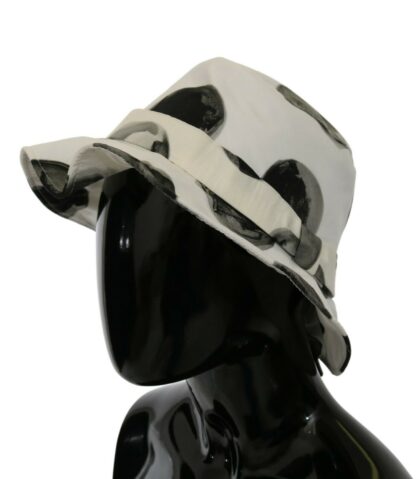 Dolce & Gabbana - Polka Dot Cotton Bucket Hat - White & Black