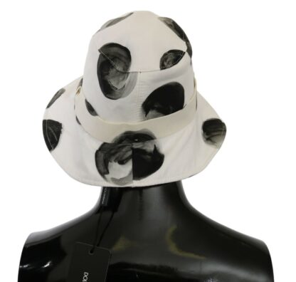 Dolce & Gabbana - Polka Dot Cotton Bucket Hat - White & Black