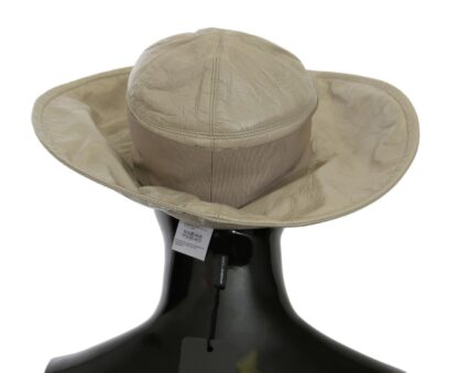 Dolce & Gabbana - Elegant Beige Panama Cap - Timeless Fashion Accessory