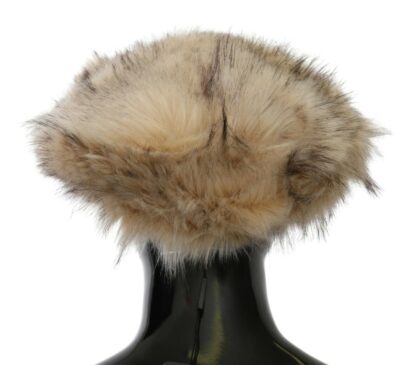 Dolce & Gabbana - Timeless Beige Cashmere Beret Cap