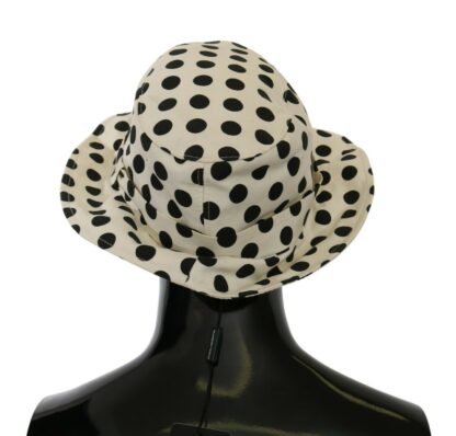 Dolce & Gabbana - Chic Black Polka Dot Trilby Hat