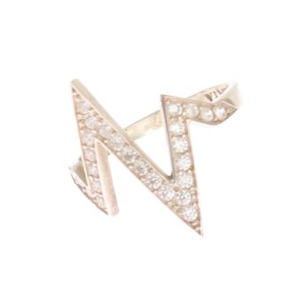 Nialaya - Chic Silver Statement Ring