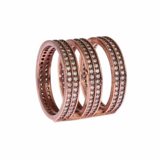 Nialaya - Chic Silver Statement Ring