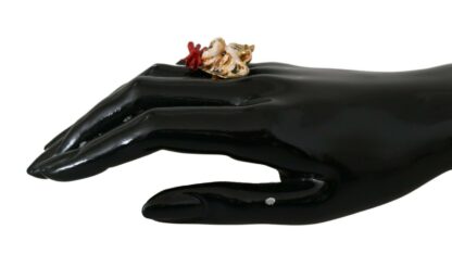 Dolce & Gabbana - Elegant Canine Charm Women's Ring