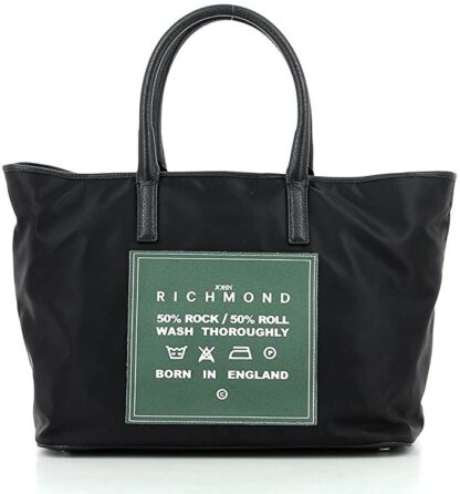 John Richmond - Green Leather Women Shoulder Bag