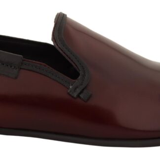 Dolce & Gabbana - Elegant Brown Leather Derby Brogue Formal Shoes