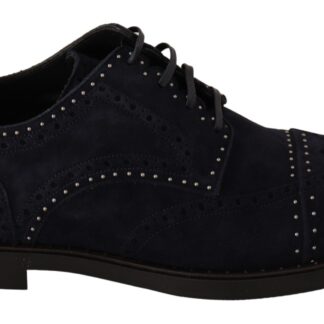 Dolce & Gabbana - Elegant Bordeaux Derby Leather Shoes