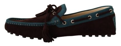 Dolce & Gabbana - Elegant Leather and Suede Loafers