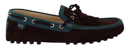 Dolce & Gabbana - Elegant Leather and Suede Loafers