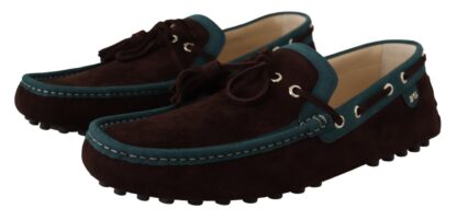 Dolce & Gabbana - Elegant Leather and Suede Loafers