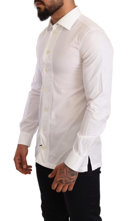 Dolce & Gabbana - Elegant White Slim Fit Dress Shirt