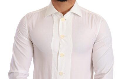 Dolce & Gabbana - Elegant White Slim Fit Dress Shirt