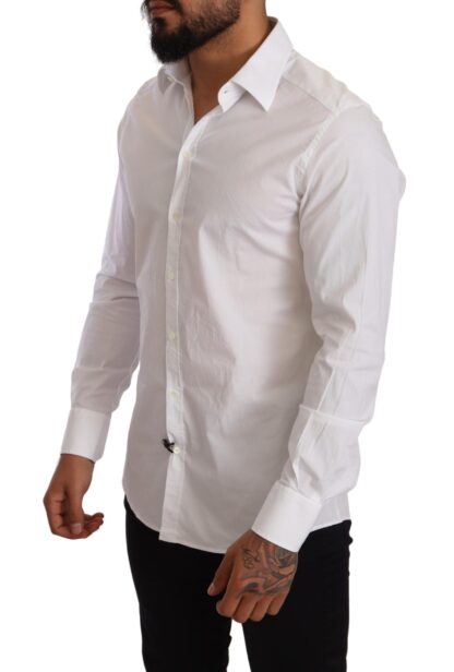 Dolce & Gabbana - Elegant Slim Fit White Dress Shirt