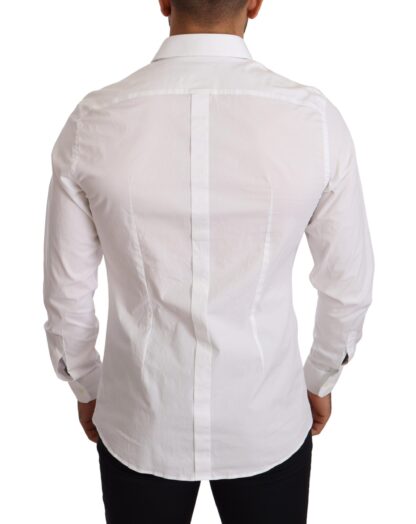 Dolce & Gabbana - Elegant Slim Fit White Dress Shirt