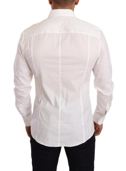 Dolce & Gabbana - Elegant White Slim Fit Dress Shirt